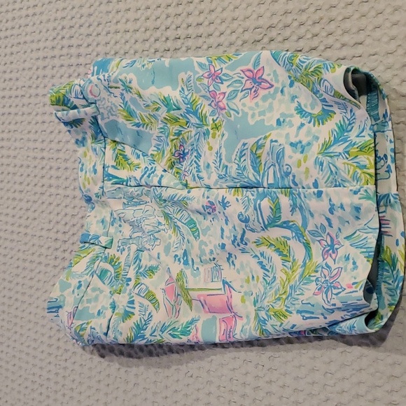 Lilly Pulitzer Sri Lanka Knit Shorts What a Lovely Place (001451) Size 0 - Picture 4 of 6